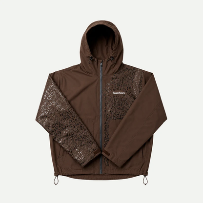 Water Reactive Cheetah Rain Jacket